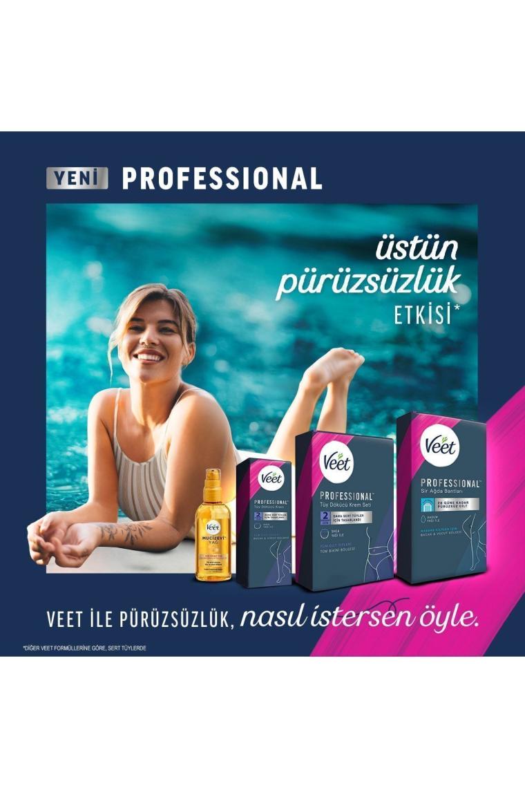 Professional Tüy Dökücü Krem Tüm Cilt Tipleri Için 400ml