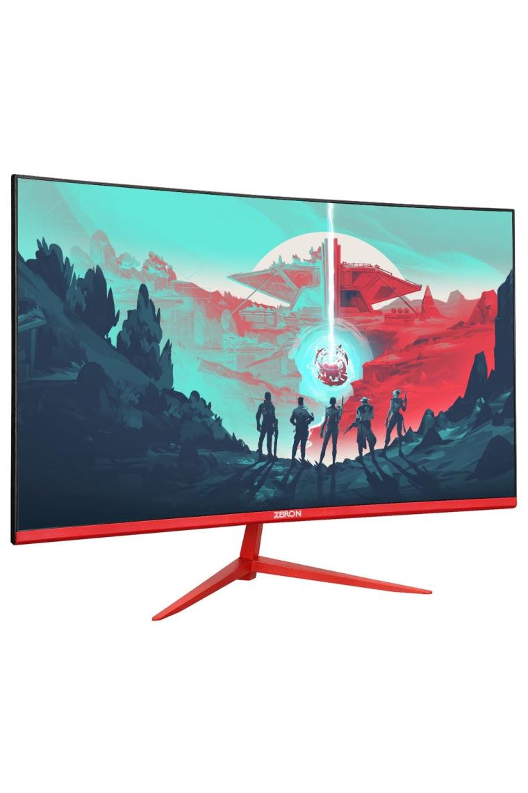 ZM-575 24" 75Hz 1MS Csot VA Full HD Çerçevesiz Curved Gaming Oyuncu Monitörü