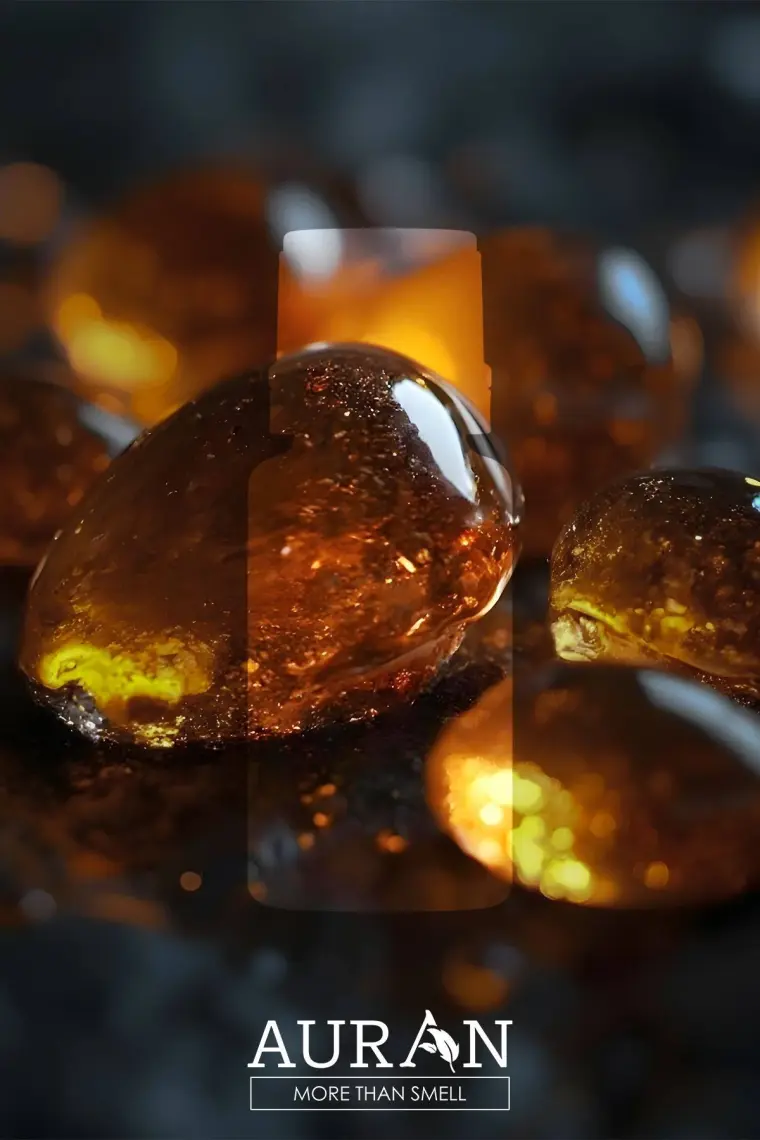 Auran Amber Saf Esansiyel Uçucu Yağ Buhurdanlık Yağı Difüzör Esansı Aromaterapi Ortam Koku Yağı 10ml
