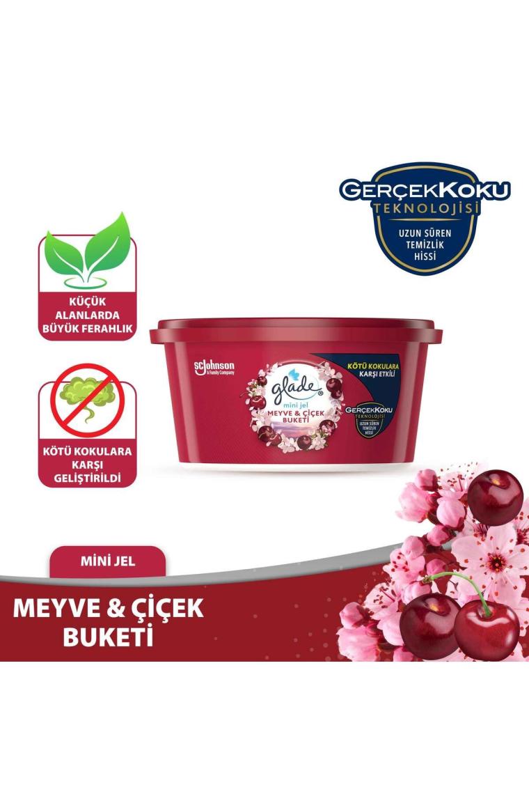 Glade Limon Ferahlığı 70 gr Mini Jel Oda Kokusu