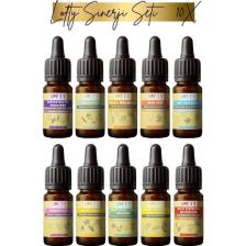 Lofty 10'lu Set Sinerji Karışım Esansiyel Uçucu Yağ Buhurdanlık Yağı Aromaterapi Difüzör, Esans