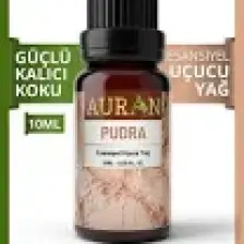 Auran Pudra Esansiyel Uçucu Koku Yağı Buhurdanlık Yağı Difüzör Esansı Hobi Esans Ortam Oda Kokusu 10ml