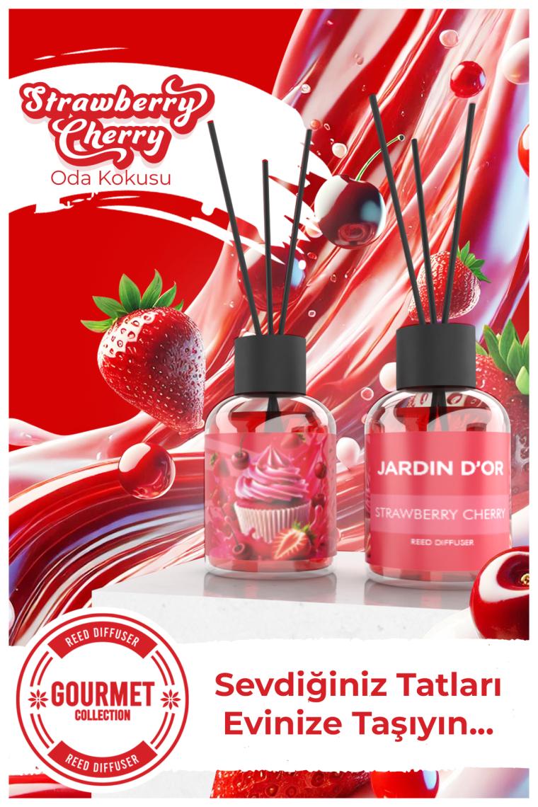 Jardin D'or 4'lü Oda Kokusu 50 ml (Oere Donuts-Ice Cream-Candy-Strawberrycherry)