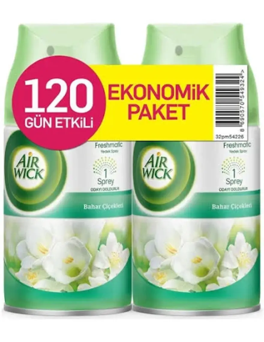 Air Wick Oda Kokusu Bahar Çiçekleri 2'li Yedek