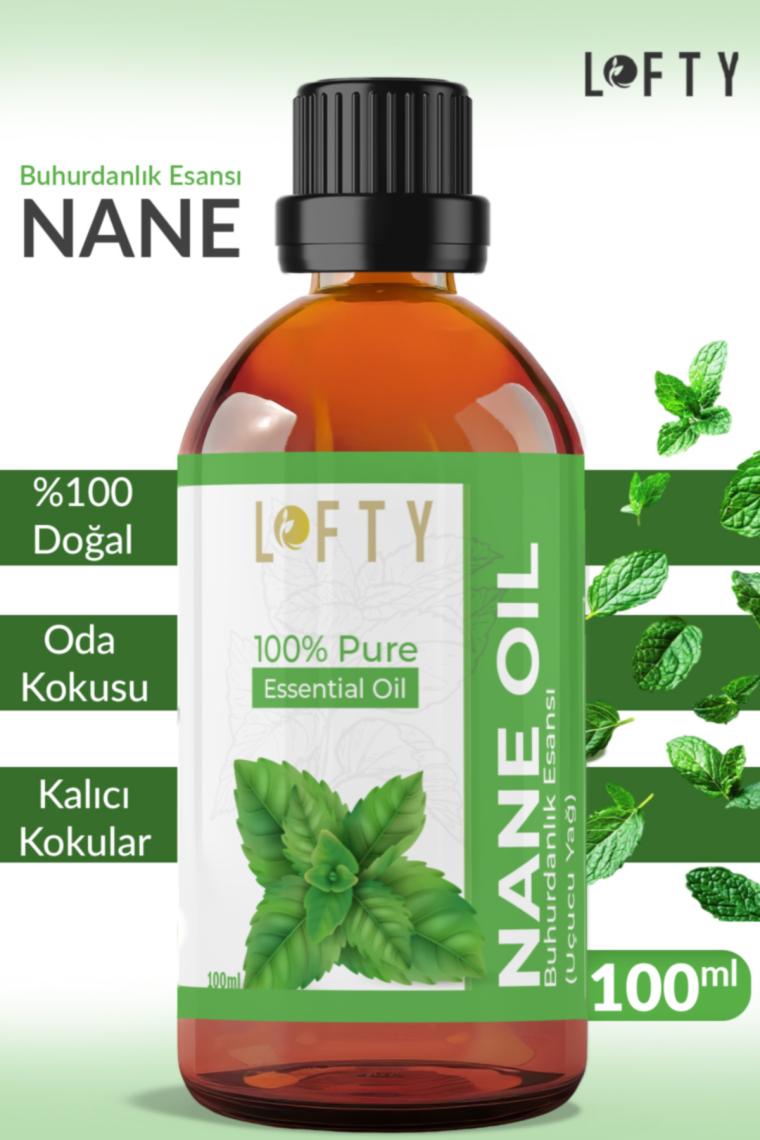 Lofty Nane Uçucu Yağ Buhurdanlık Esansı Oda Kokusu Uçucu Esansiyel Yağ Buhur Yağı 100ML