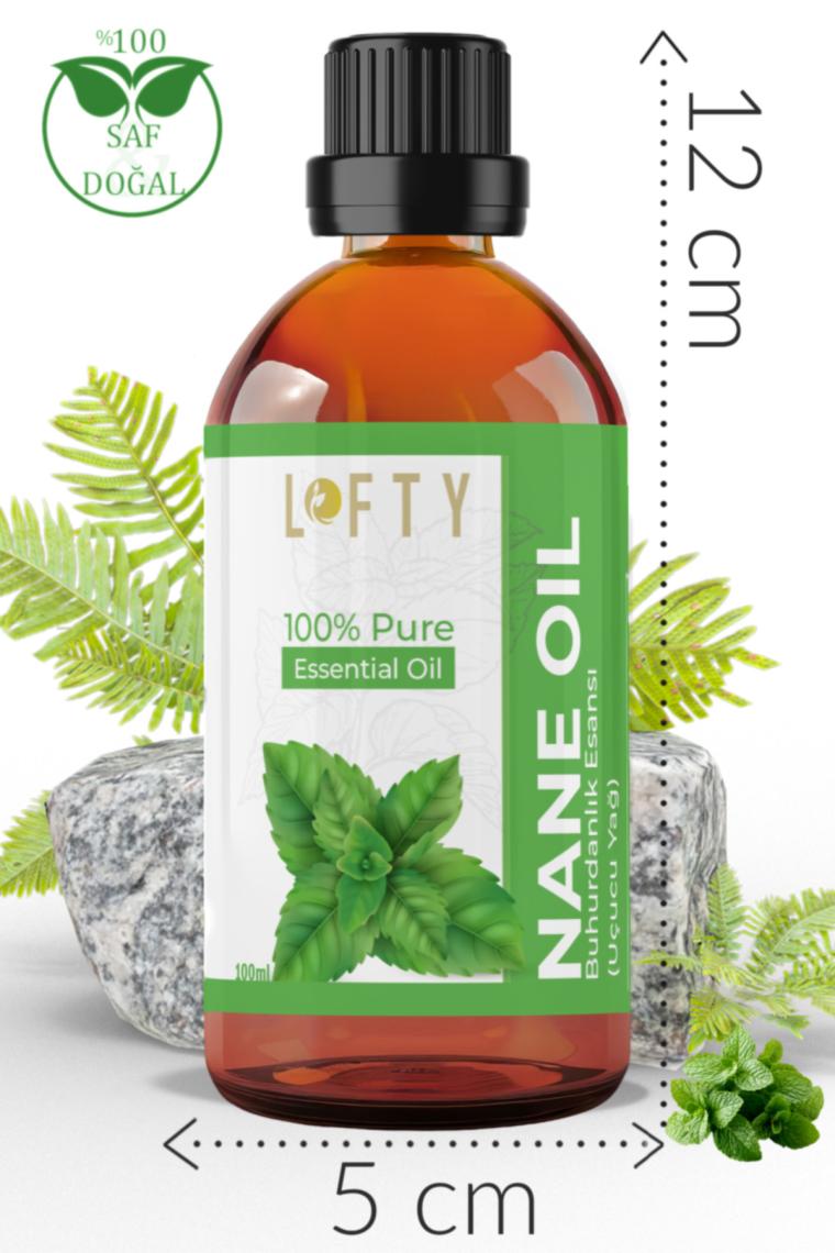 Lofty Nane Uçucu Yağ Buhurdanlık Esansı Oda Kokusu Uçucu Esansiyel Yağ Buhur Yağı 100ML