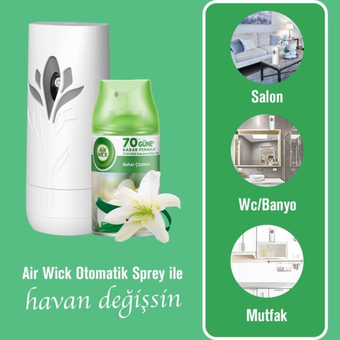 Air Wick Freshmatic Kit Bahar Çiçekleri Oda Kokusu