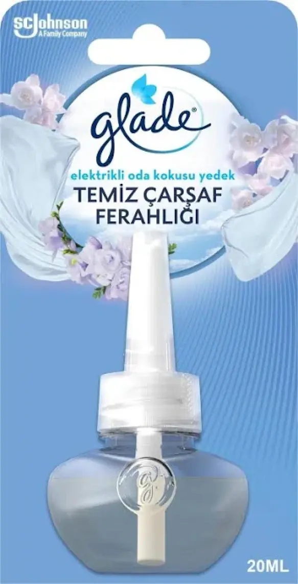 Glade Elektrikli Oda Kokusu Yedek Temiz Çarşaf Ferahlığı