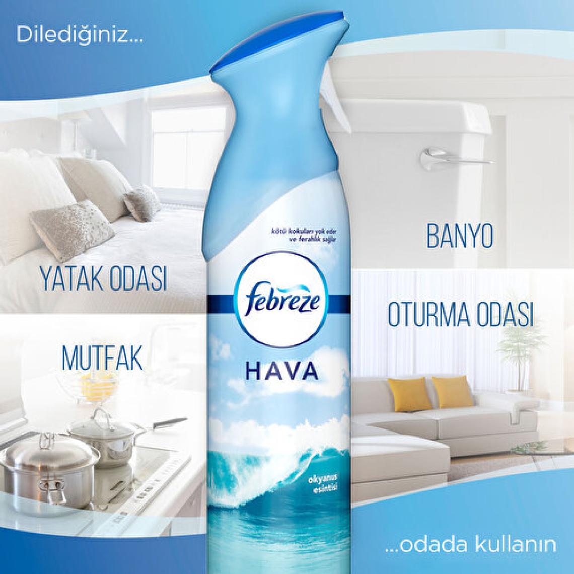 Febreze Aerosol Platınum Mistik Mezopotamya 300 ml Oda Kokusu