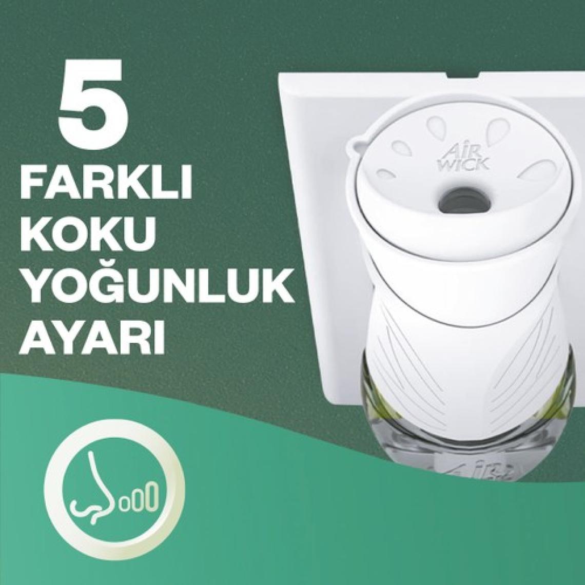 Air Wick Elektrikli Kit Oda Kokusu Vanilya ( 1 Adet Cihaz + 1 Adet Yedek Şişe )