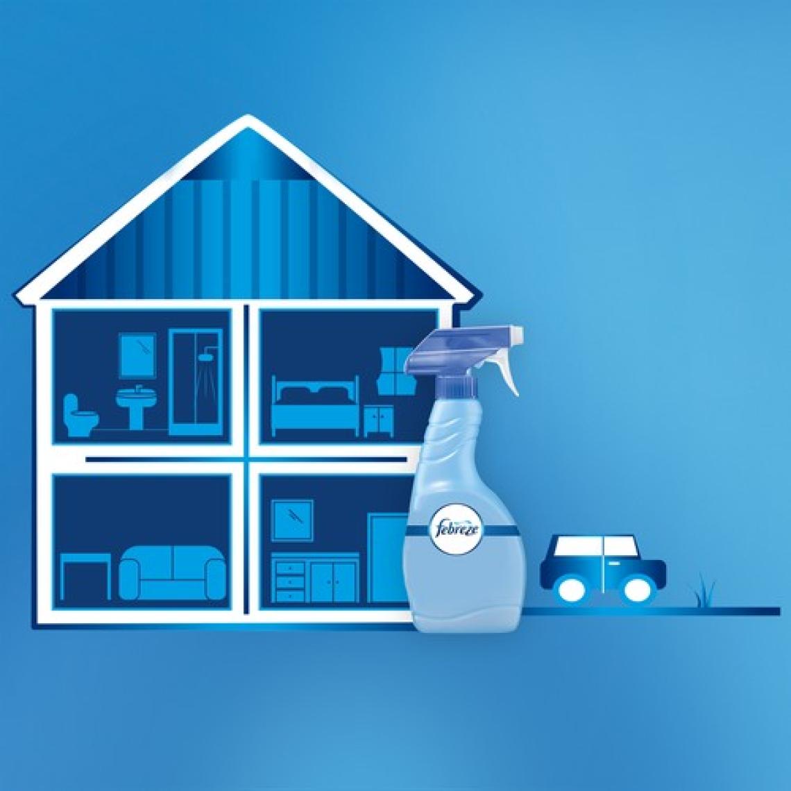 Febreze Kumaş ve Çamaşır Ferahlatıcı Sprey 500 ml Klasik