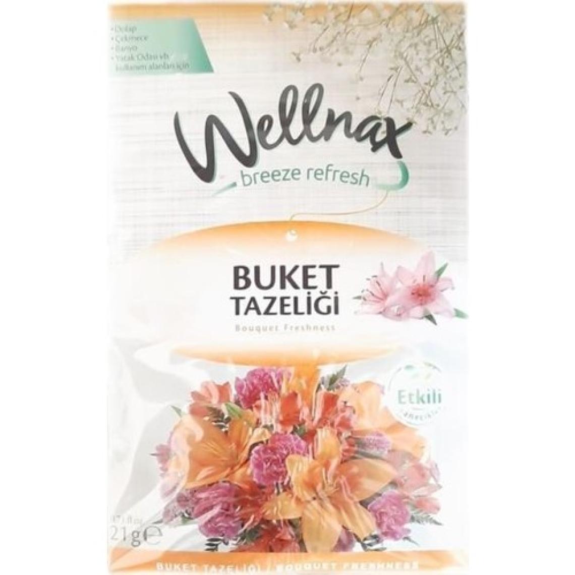 Wellnax Breeze Refresh Dolap ve Çekmece Kokusu Buket Tazeliği Kesesi X5