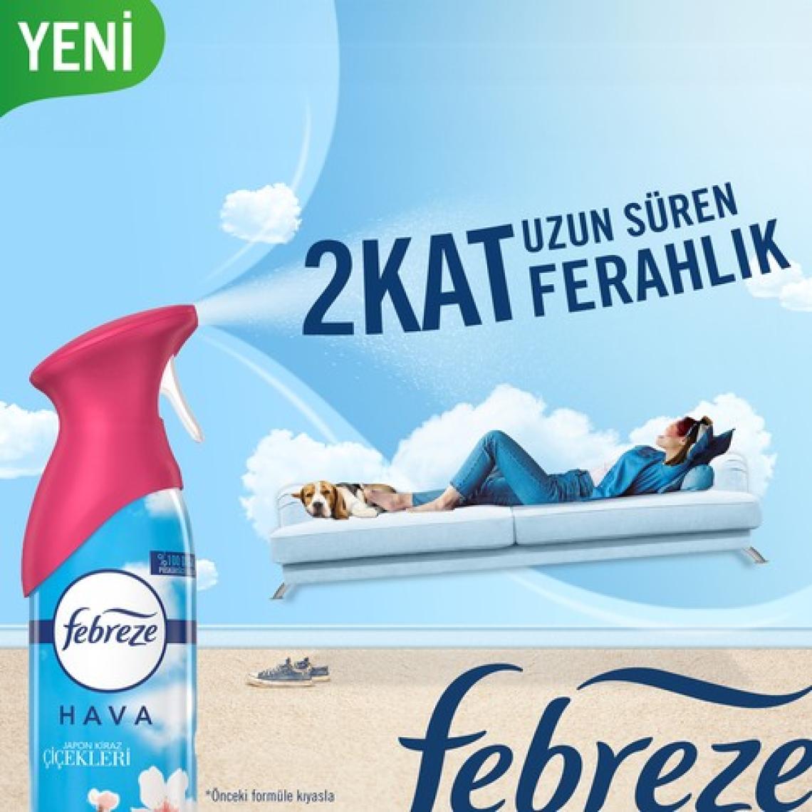 Febreze Japon Kiraz Çiçekleri Hava Ferahlatıcı Oda Kokusu 185  ml