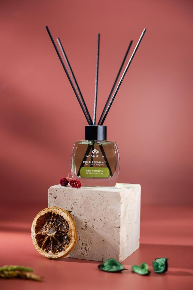 Paçuli & Bergamot Premium Çubuklu Oda Kokusu 120 Ml