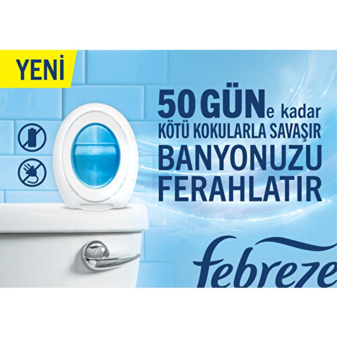 Febreze Banyo Temiz Çarşaf Ferahlığı Hava Ferahlatıcı Oda Kokusu