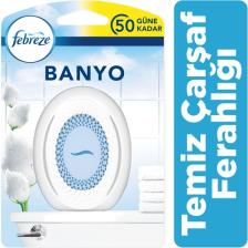 Febreze Banyo Temiz Çarşaf Ferahlığı Hava Ferahlatıcı Oda Kokusu