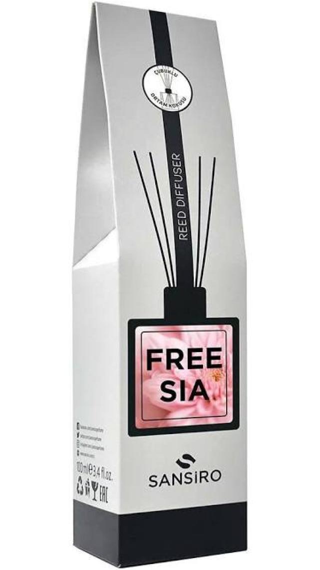 Sansiro Freesia Bambu Çubuklu Ortam Kokusu 100ml