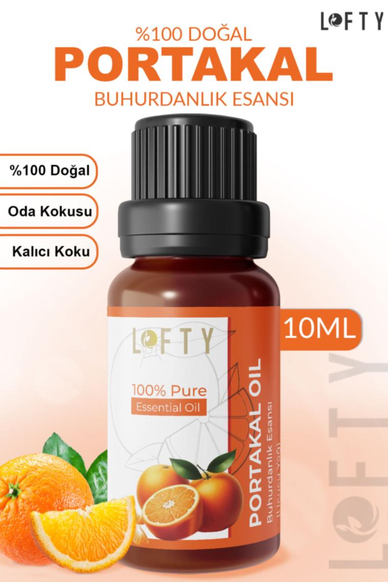 Lofty Portakal Uçucu Yağ Buhurdanlık Esansı Oda Kokusu 10 ml