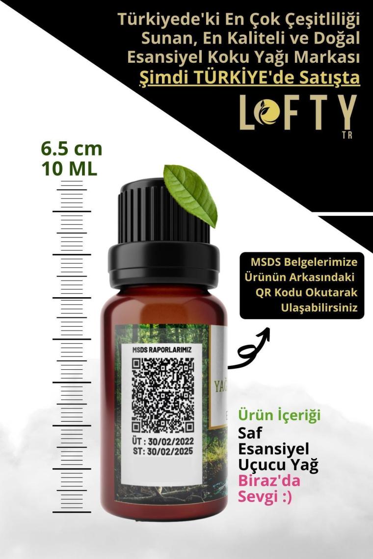 Lofty Portakal Uçucu Yağ Buhurdanlık Esansı Oda Kokusu 10 ml