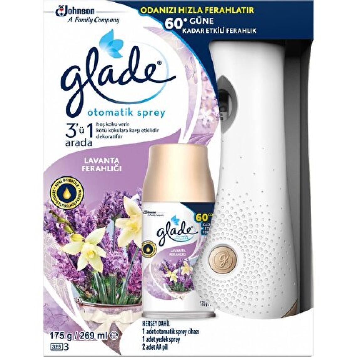 Glade Otomatik Sprey Sistem ve Yedek Lavanta Ferahlığı Oda Kokusu