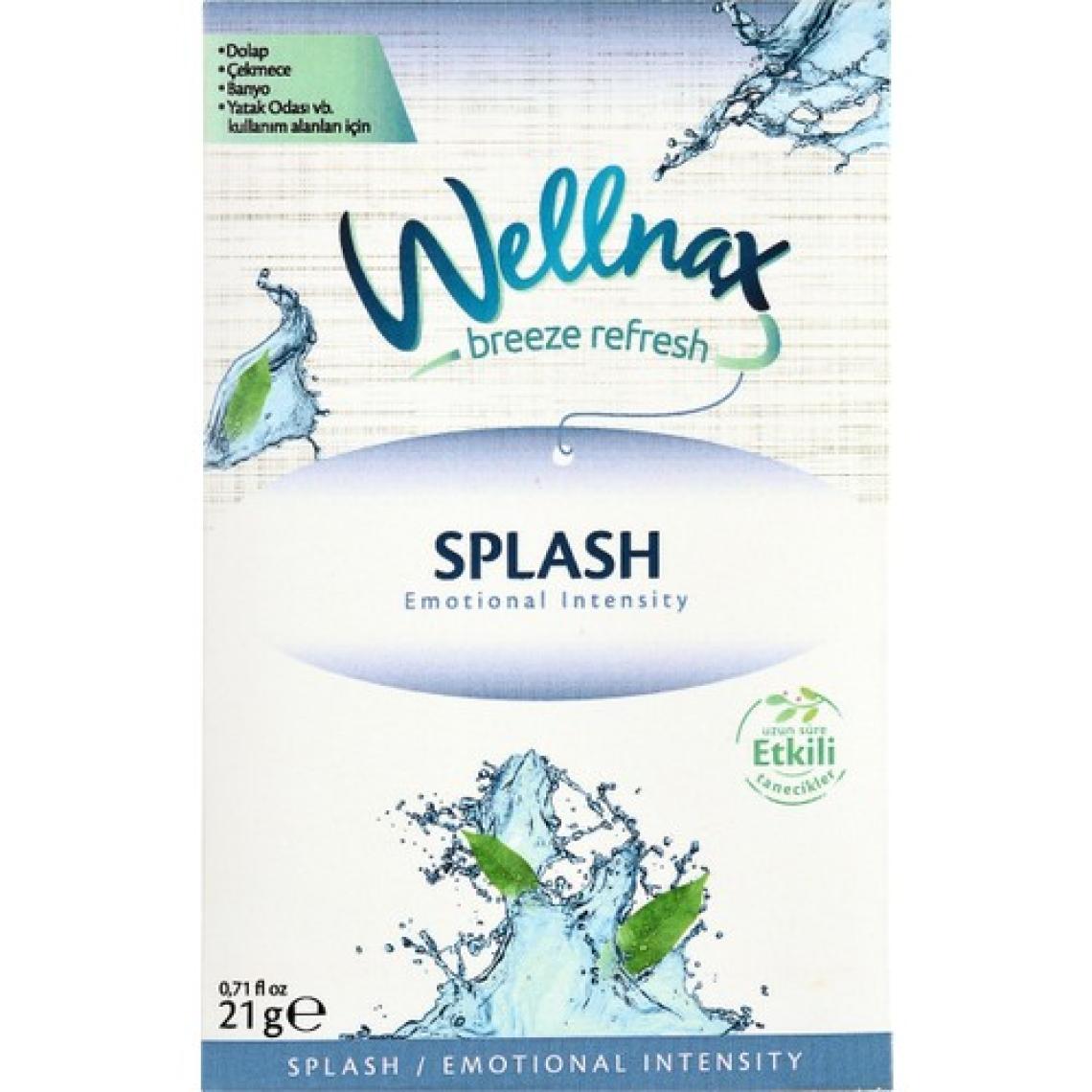 Wellnax Breeze Refresh Dolap ve Çekmece Kokusu Splash Etkisi Kesesi X3