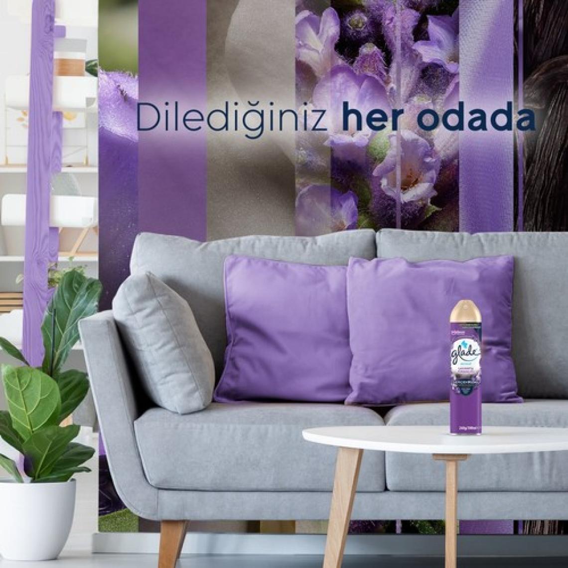 Glade Aerosol Lavanta Ferahlığı 300 ml Oda Kokusu