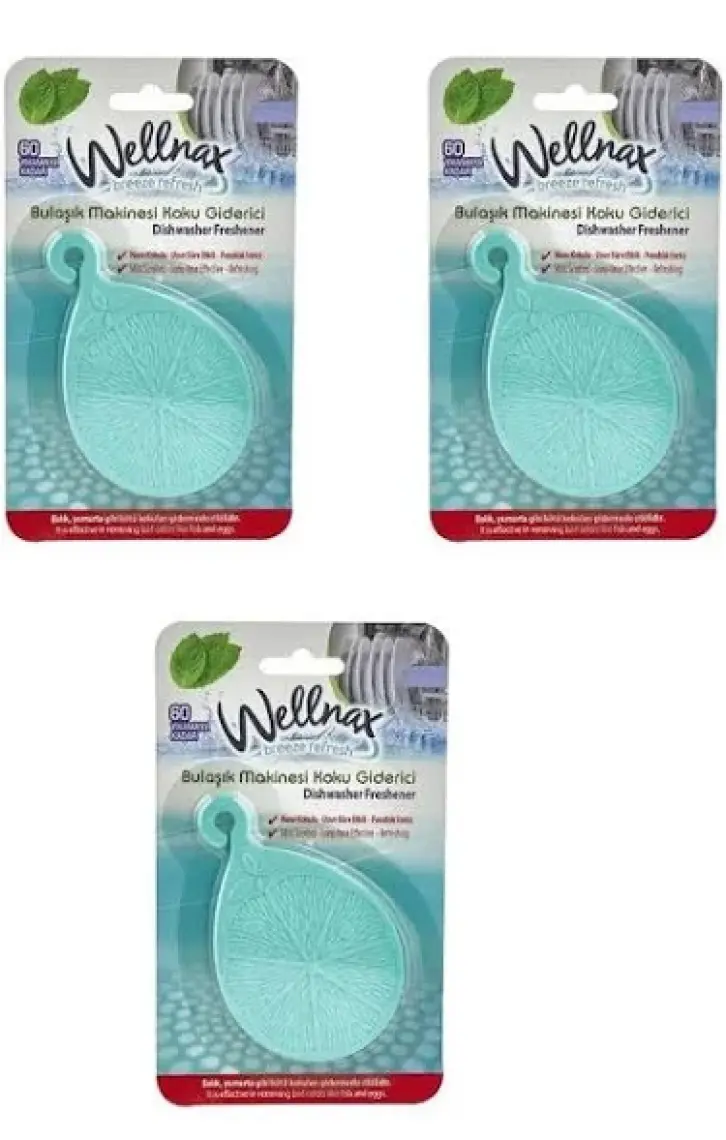 Wellnax Breeze Refresh Bulaşık Makinası Koku Giderici Nane X1