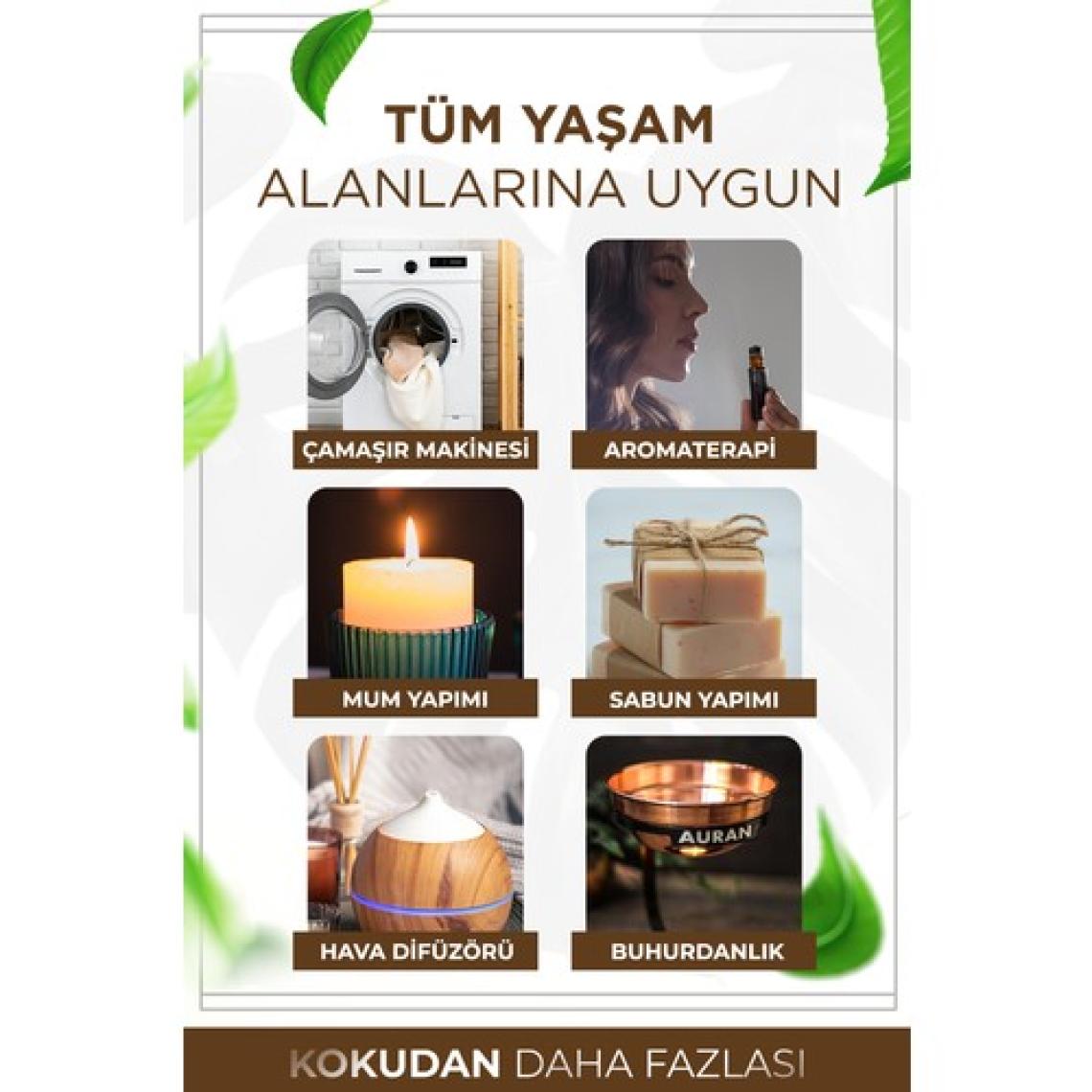 Oud Esansiyel Uçucu Koku Yağı Difüzör Esansı Buhurdanlık Yağı Aromaterapi Yağı 10ml