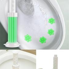 Yeşil Tuvalet Temizleme Jeli Klozet Banyo Koku Giderici Damga Seti Desenli Koku Giderici Wc Jeli