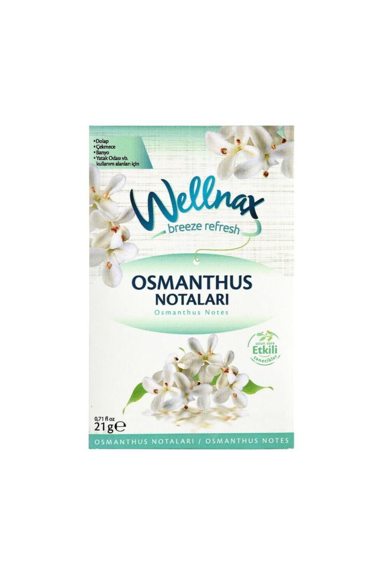 Wellnax Breeze Refresh Dolap ve Çekmece Kokusu Osmanthus Notaları Kesesi X5