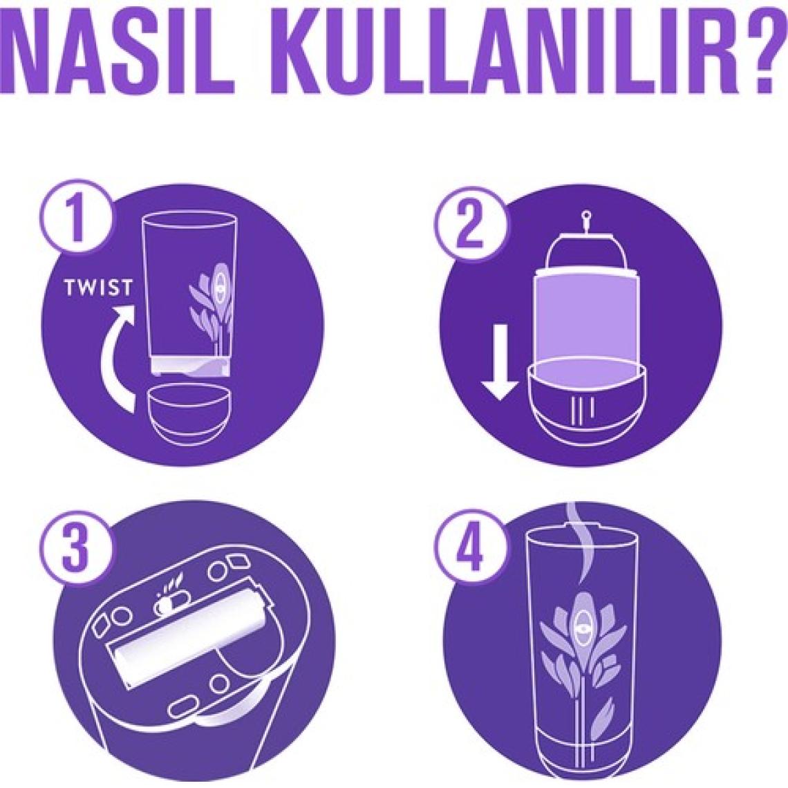Airwick Oda Kokusu Makine + Yedek Set Lavanta