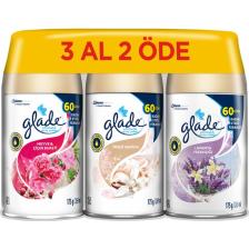 Glade Otomatik Sprey Yedeği 3 Al 2 Öde Bahar Kokuları