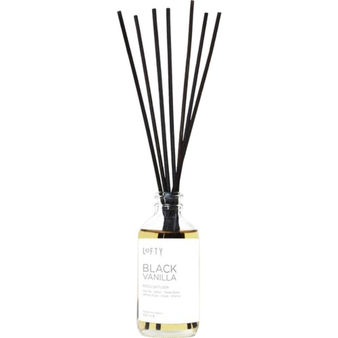 Lofty Black Vanilla Bambu Çubuklu Oda Kokusu 100 ml