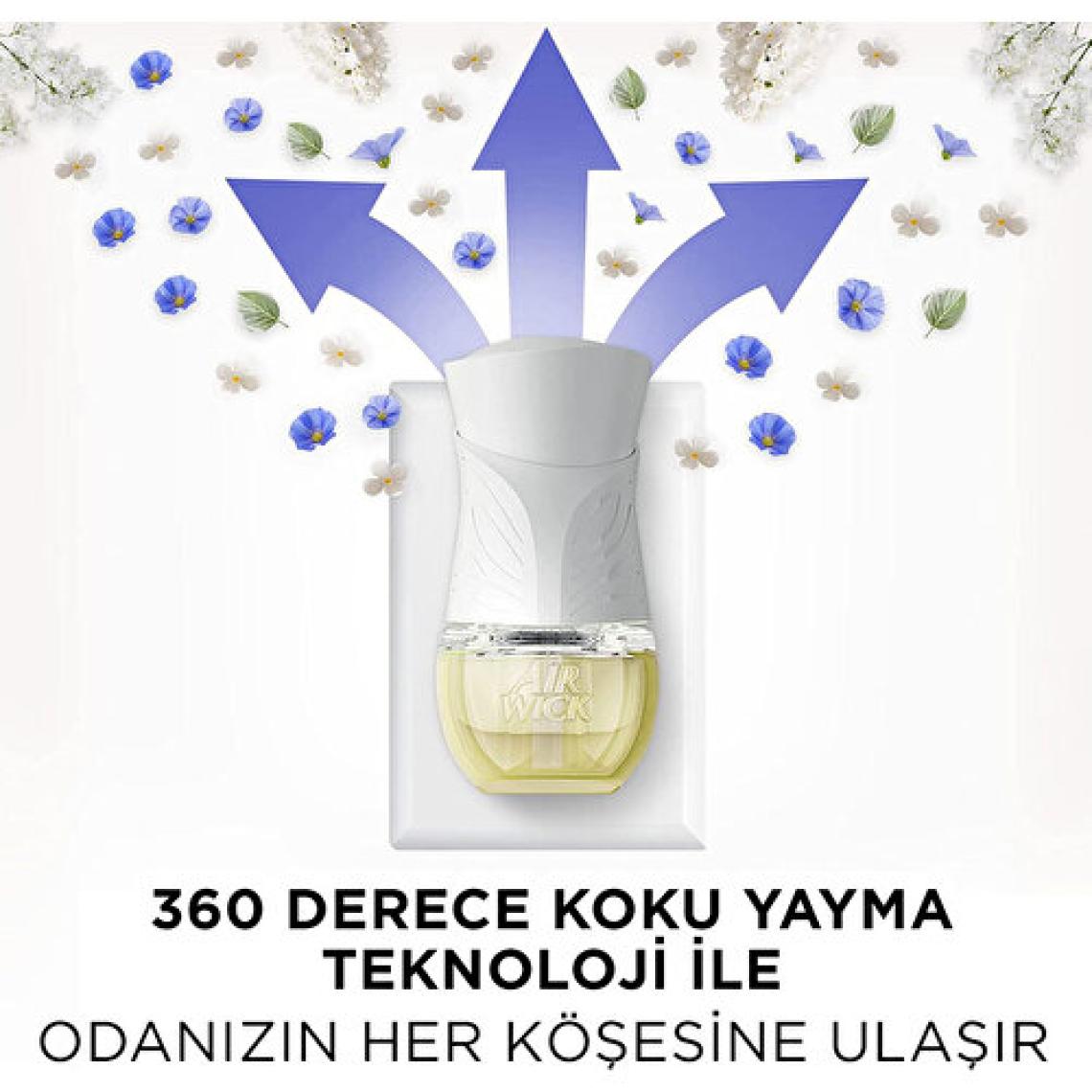 Air Wick Elektrikli Oda Kokusu Yedek Şişe Temizliğin Esintisi