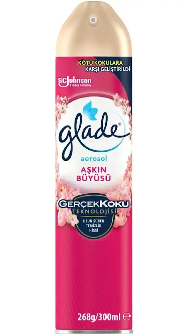 Glade Aerosol Oda Kokusu  Aşkın Büyüsü 300  ml 2'li
