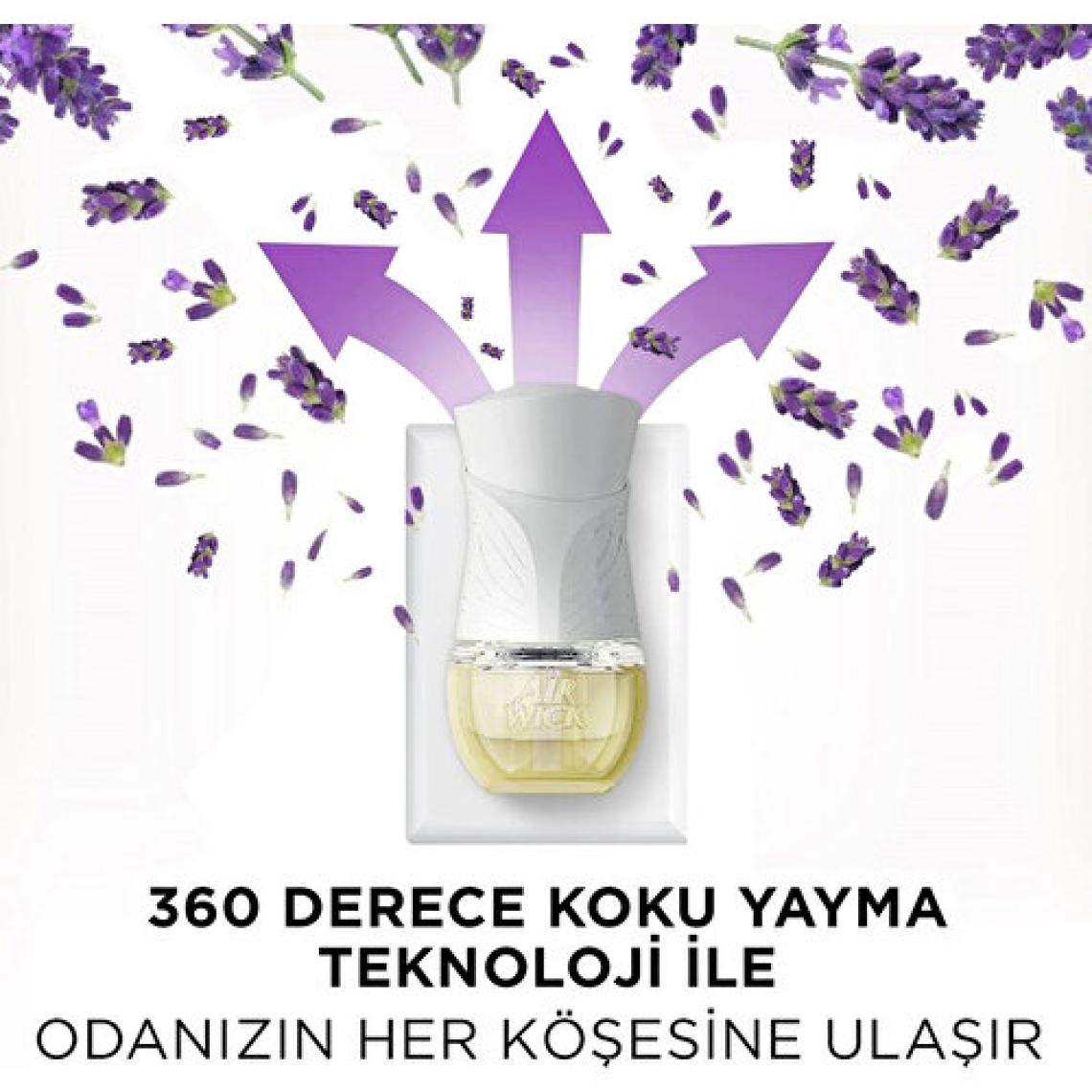 Air Wick Elektrikli Kit Oda Kokusu Lavanta  ( 1 Adet Cihaz + 1 Adet Yedek Şişe )