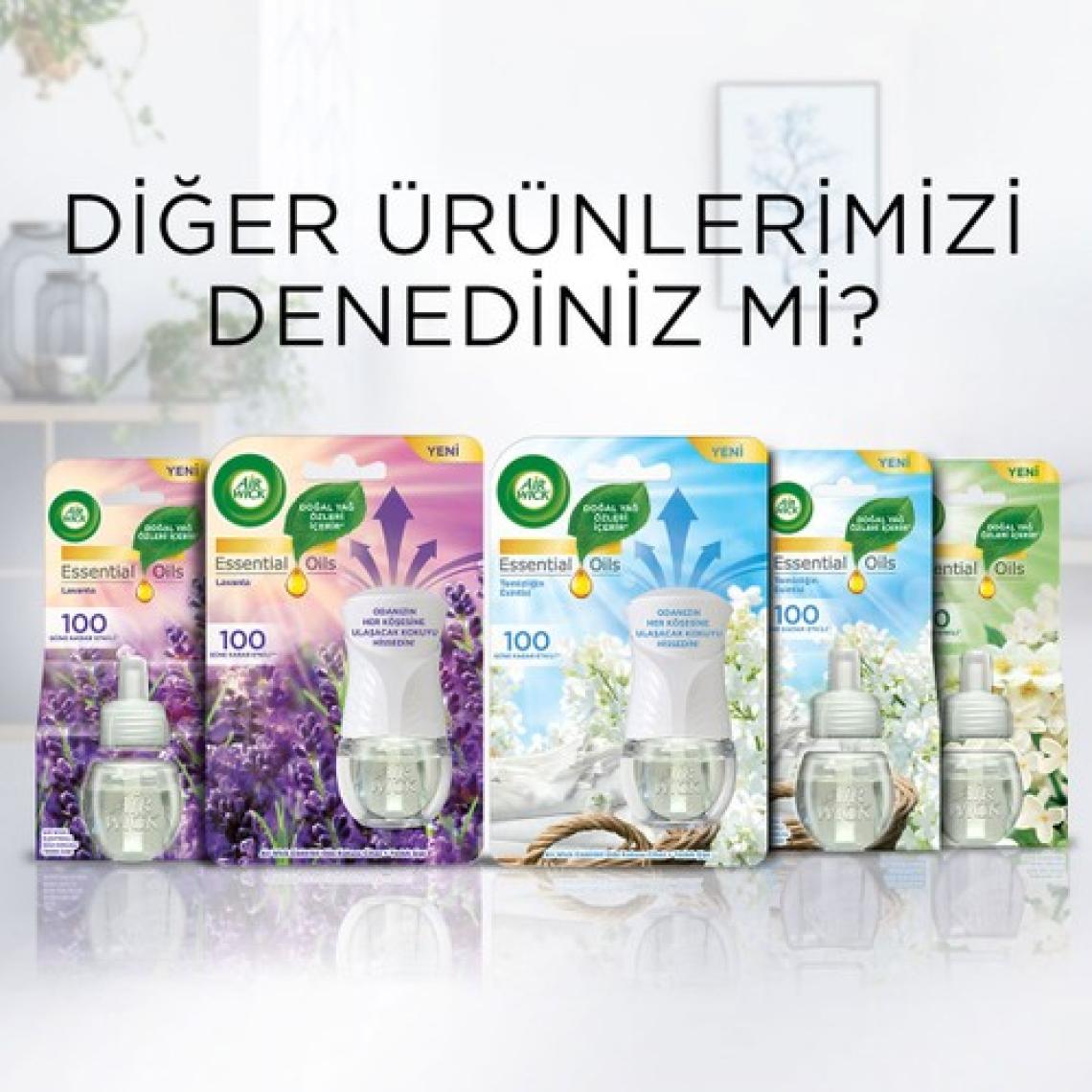 Air Wick Elektrikli Kit Oda Kokusu Lavanta  ( 1 Adet Cihaz + 1 Adet Yedek Şişe )