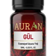 Auran Gül Esansiyel Uçucu Koku Yağı Buhurdanlık Yağı Difüzör Esansı Hobi Esans Ortam Oda 10ml