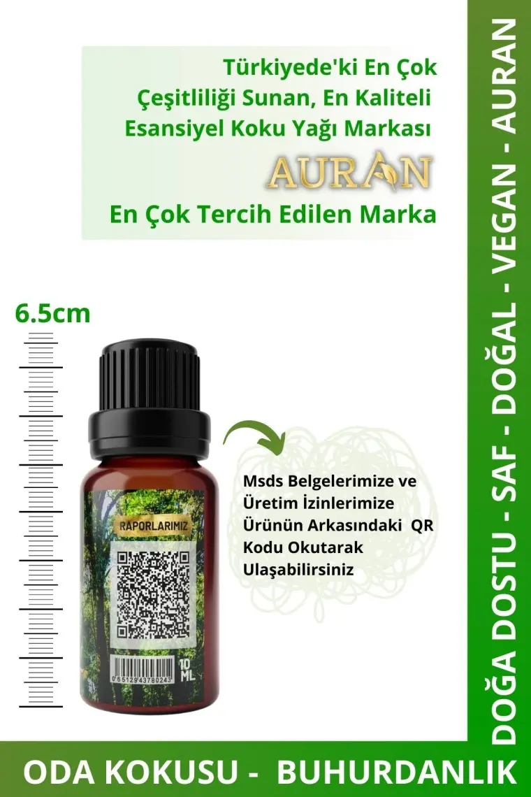 Auran Lotus Esansiyel Uçucu Koku Yağı Buhurdanlık Yağı Difüzör Esansı Hobi Esans Ortam Oda Kokusu 10ml