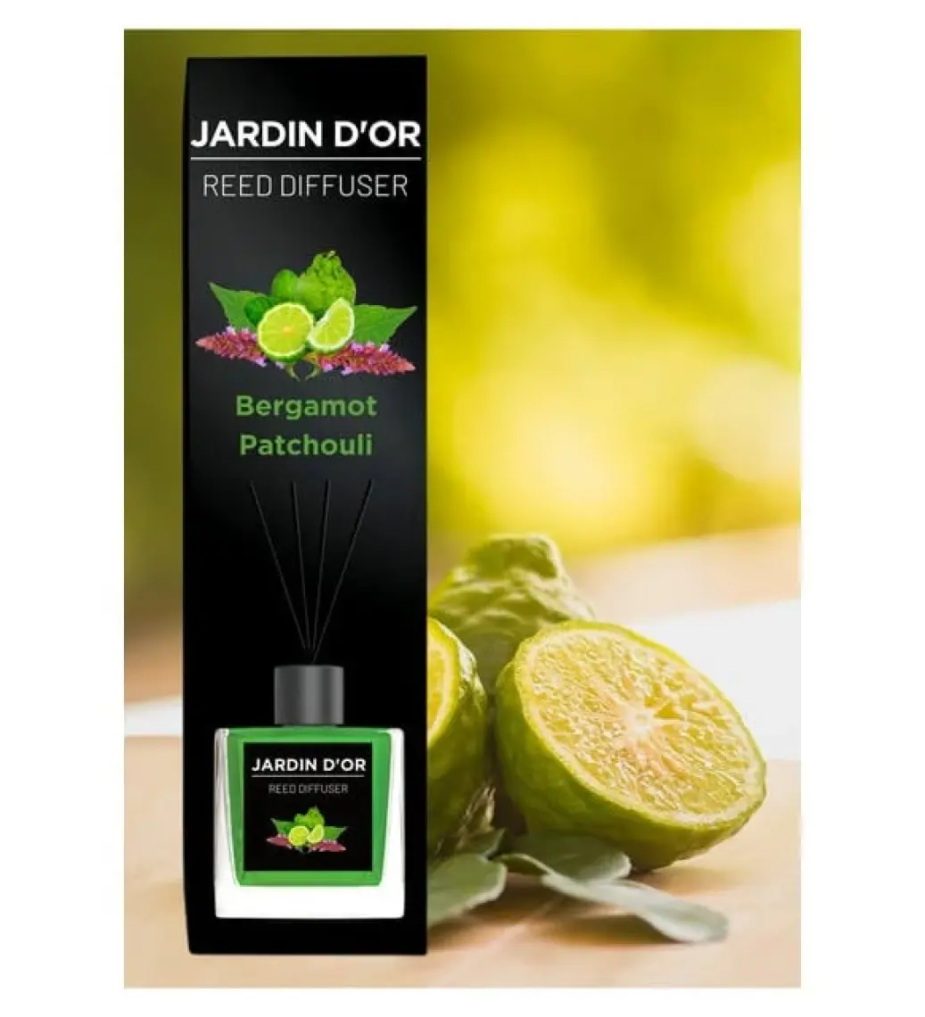 Jardin D'or Bergamot Patchoulı Reed Diffuser 100 ml