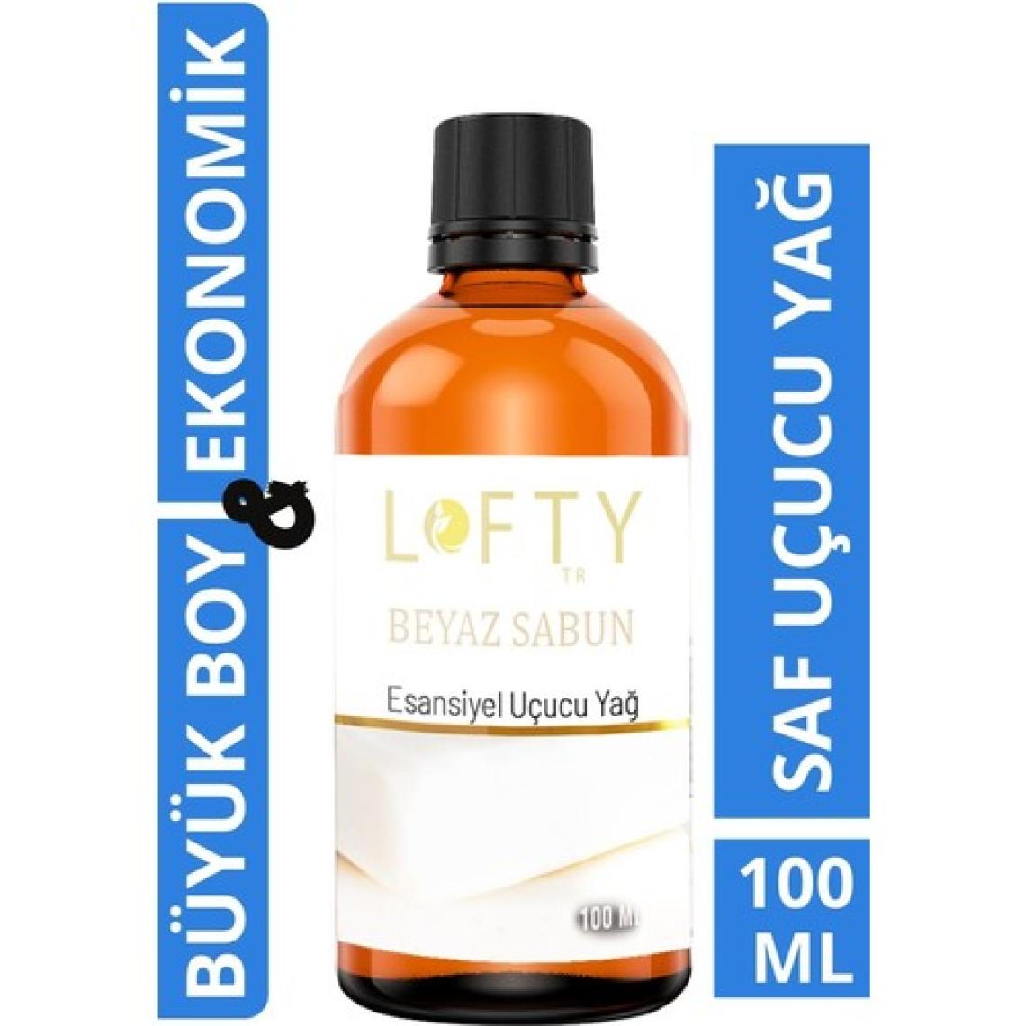 Lofty Beyaz Sabun Uçucu Yağ Buhurdanlık Esansı Oda Kokusu Uçucu Esansiyel Yağ Buhur Yağı 100ML
