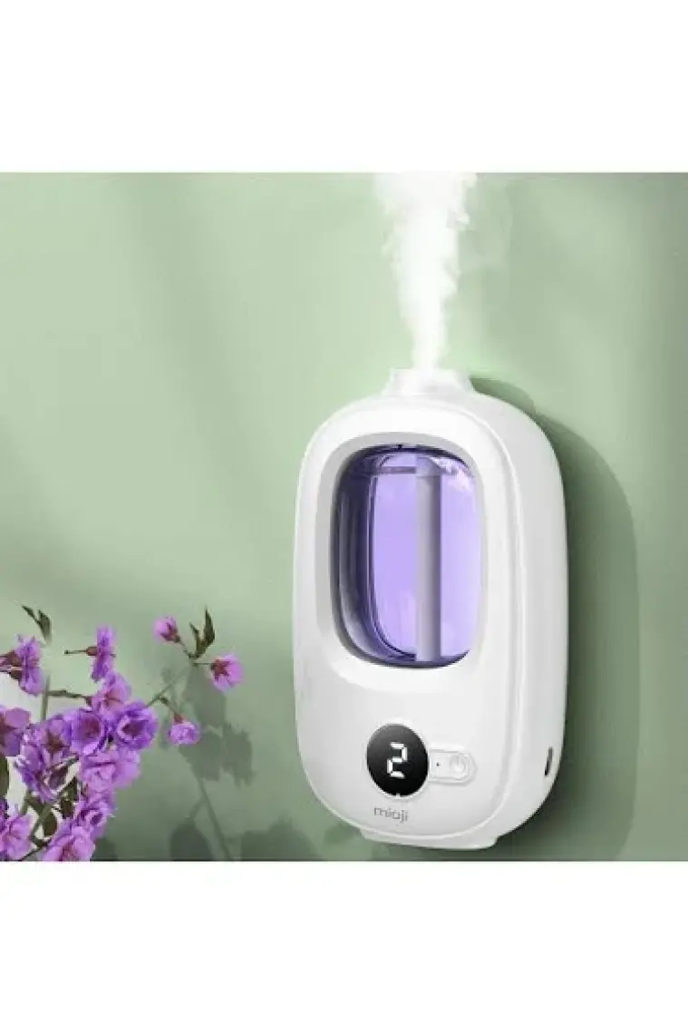 Mioji Mio Smell 2x Yeni Nesil Şarjlı Otomatik Oda Kokusu Makinesi (1 Adet Lavanta Kokusu ile Birlikte)