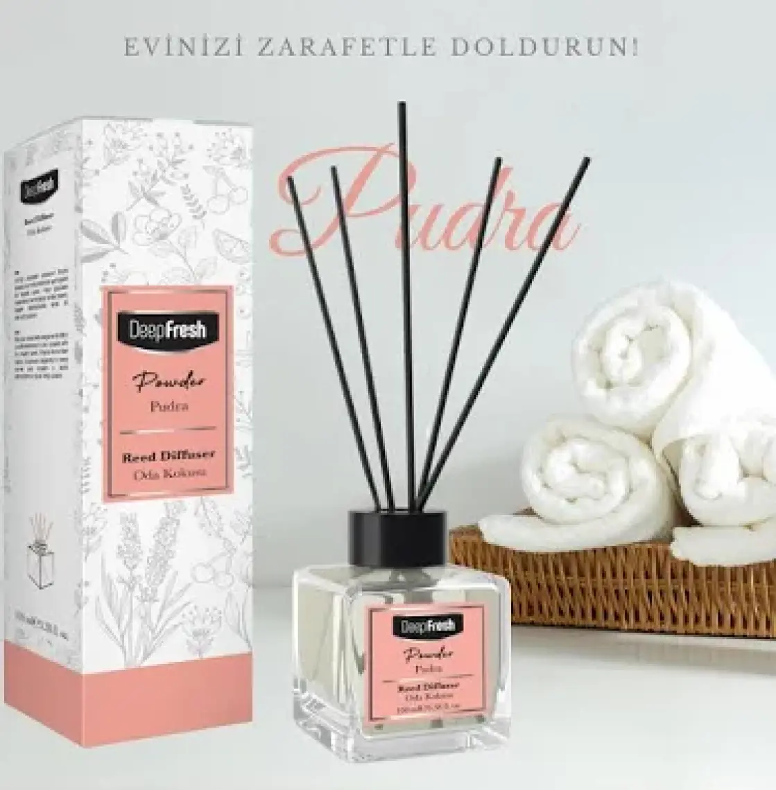 Deep Fresh Çubuklu Oda Kokusu Pudra 100 ml