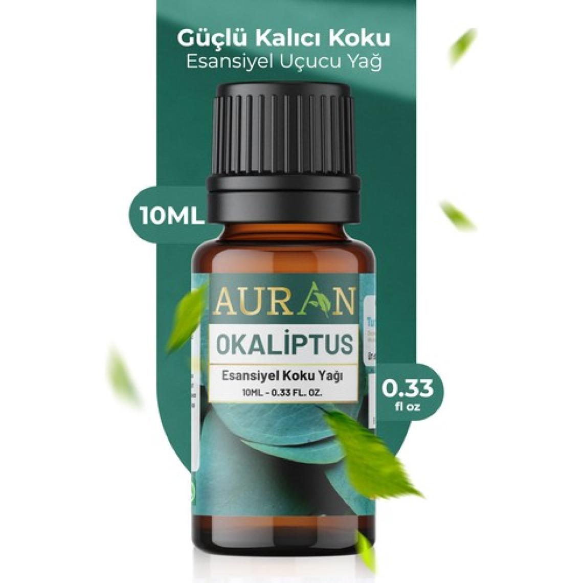 Auran Okaliptus Esansiyel Uçucu Koku Yağı Buhurdanlık Yağı Difüzör Esansı Hobi Esans Ortam Oda Kokusu 10ml