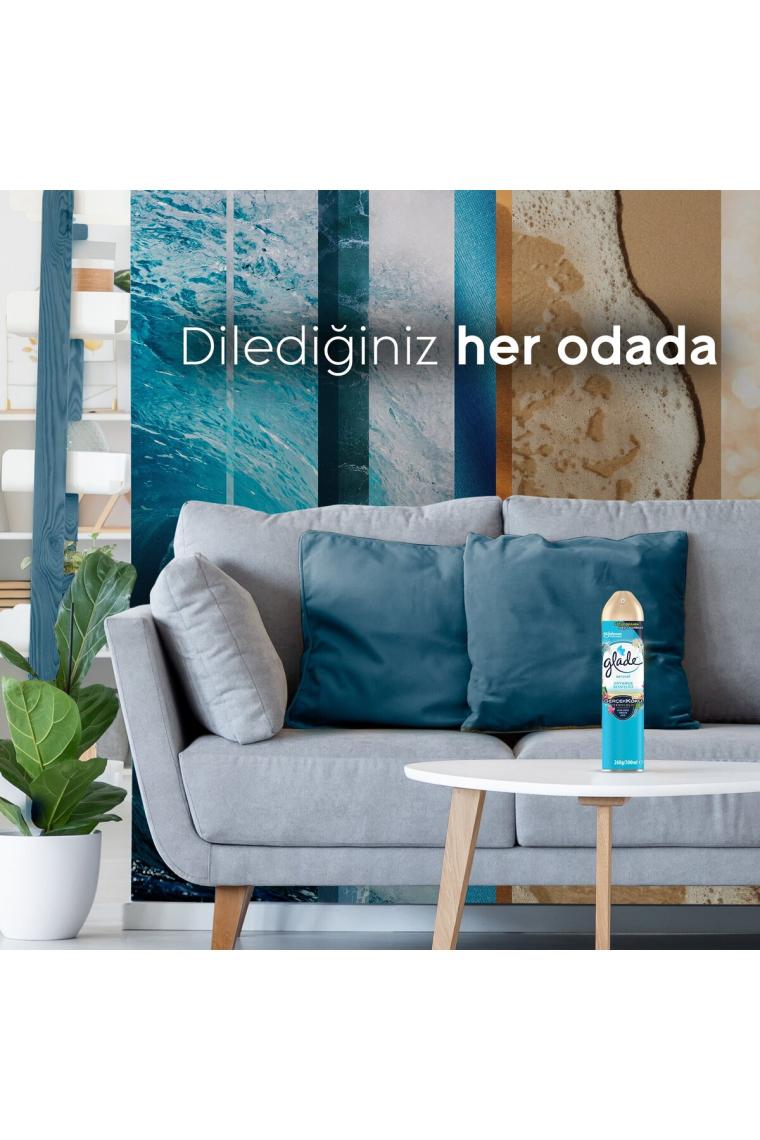 Glade Aerosol Okyanus Sessizliği 300 ml Oda Kokusu