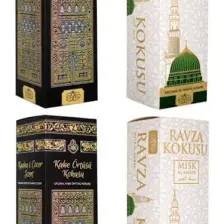 Esved Kabe Örtüsü Kokusu 2'li ve Medine Ravza Kokusu Sprey 2'li 400 ml.