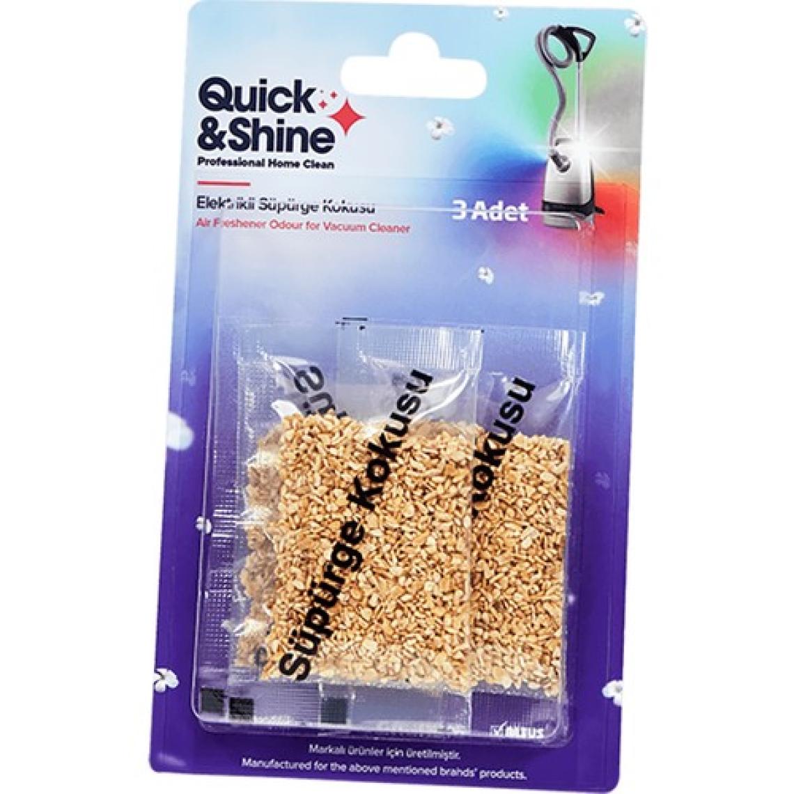 Quick&Shine  Elektrikli Süpürge Kokusu