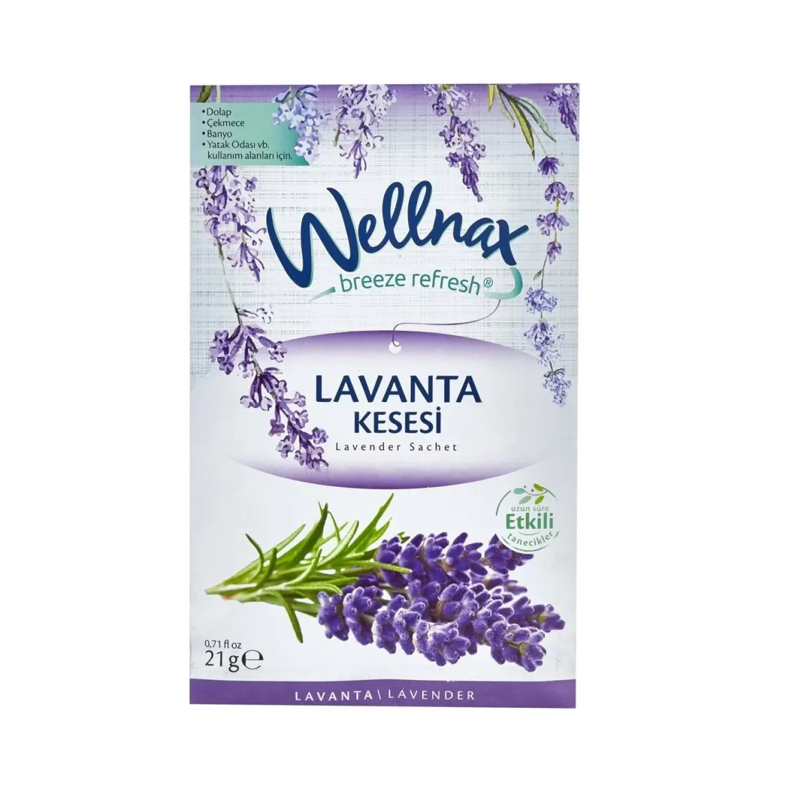 Wellnax Breeze Refresh Dolap ve Çekmece Kokusu Gül Bahçesi  x 1