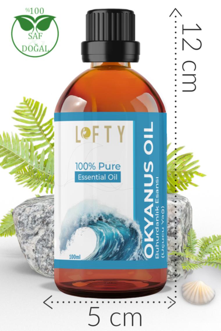 Lofty Okyanus Uçucu Yağ Buhurdanlık Esansı Oda Kokusu Uçucu Esansiyel Yağ Buhur Yağı 100ML