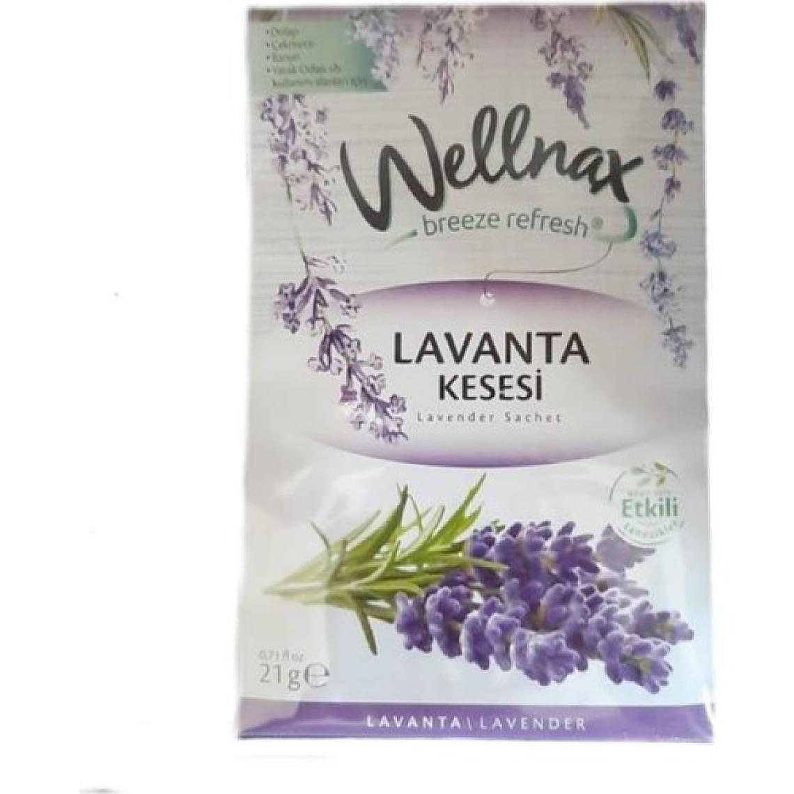 Wellnax Breeze Refresh Dolap ve Çekmece Kokusu Lavanta Tazeliği Kesesi X5